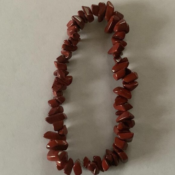 Red Jasper Stone Bracelet - Picture 3 of 3